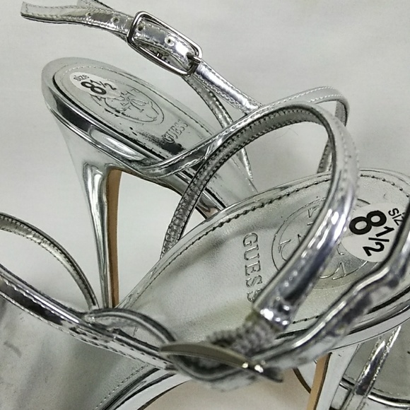 Guess Tilde Strappy Stiletto Dress Shoes - Picture 6 of 8